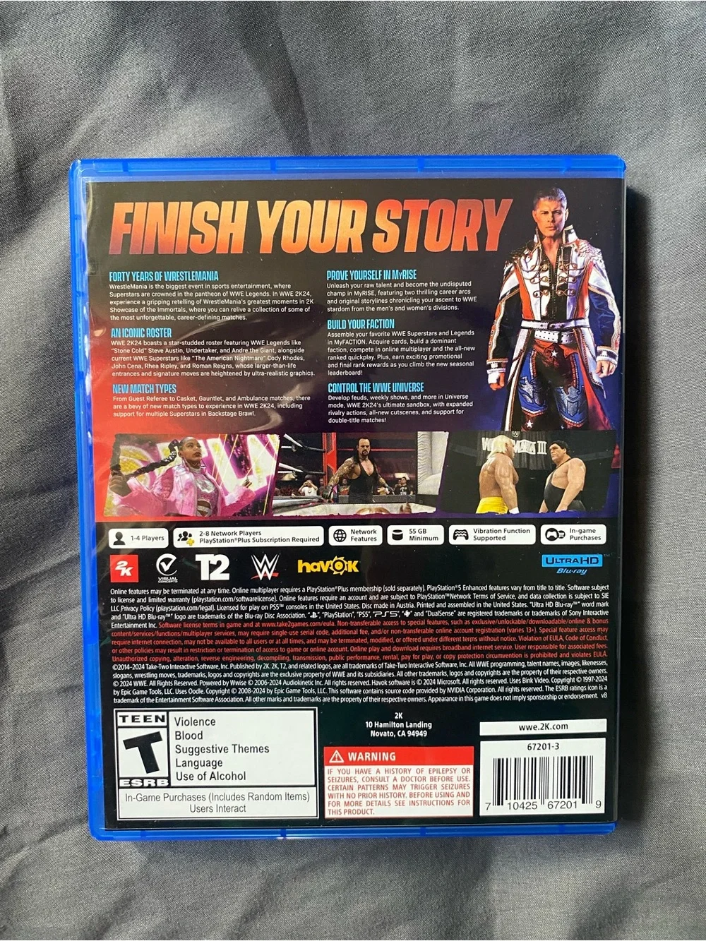 PS5 WWE 2K24